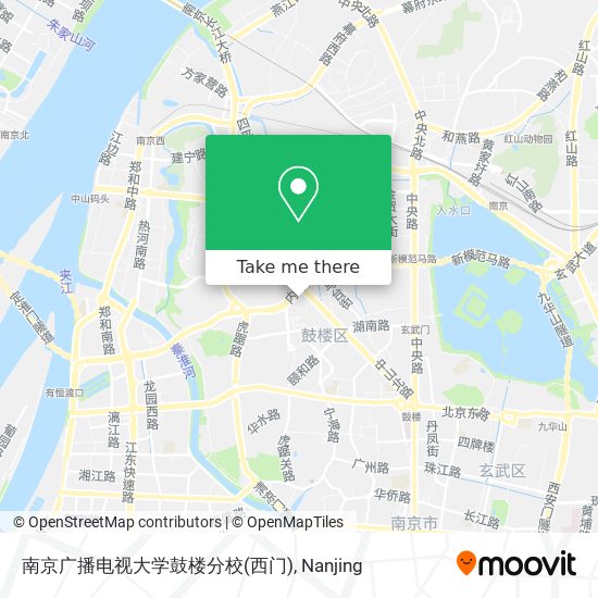 南京广播电视大学鼓楼分校(西门) map