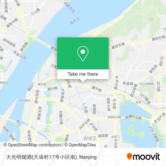 大光明烟酒(大庙村17号小区南) map