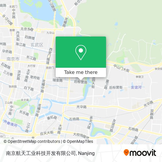 南京航天工业科技开发有限公司 map