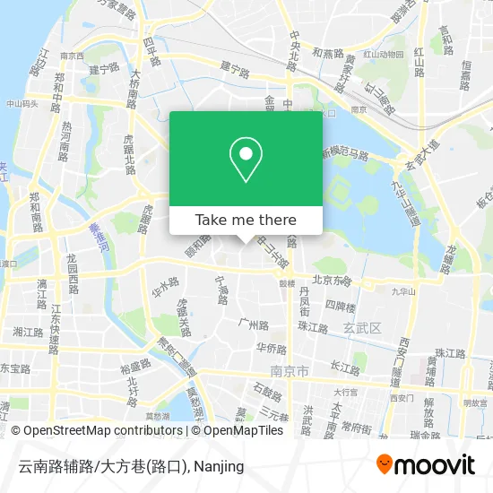 云南路辅路/大方巷(路口) map