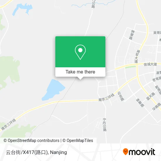 云台街/X417(路口) map