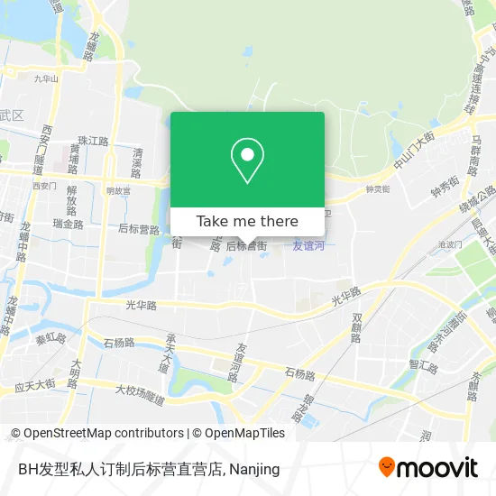 BH发型私人订制后标营直营店 map