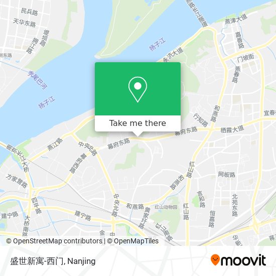 盛世新寓-西门 map