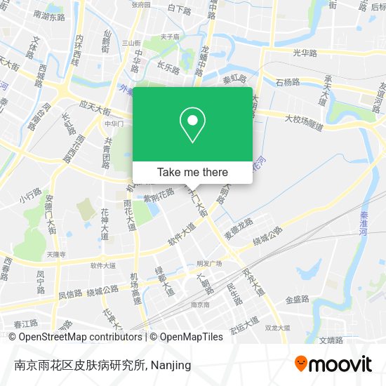南京雨花区皮肤病研究所 map