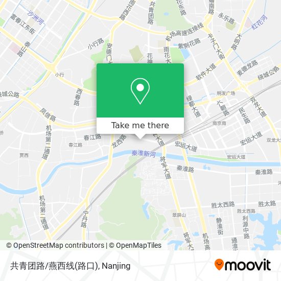 共青团路/燕西线(路口) map