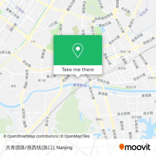 共青团路/燕西线(路口) map