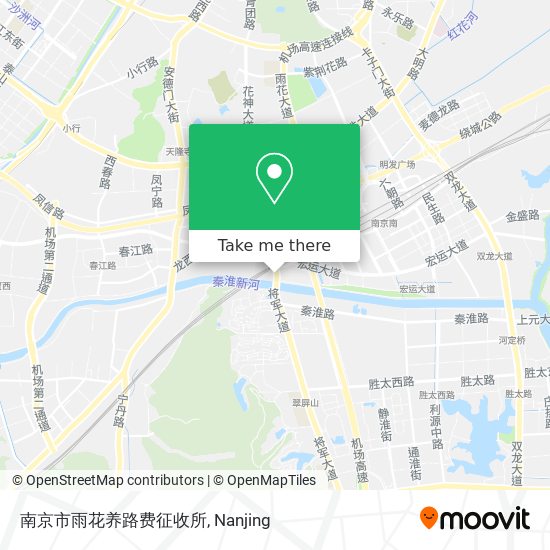 南京市雨花养路费征收所 map