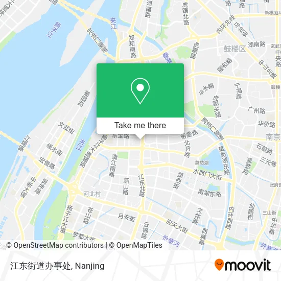 江东街道办事处 map