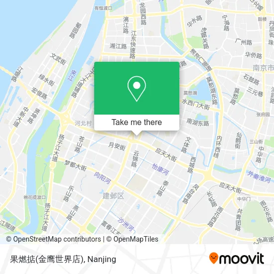 果燃掂(金鹰世界店) map