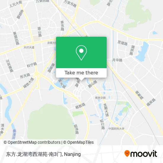 东方.龙湖湾西湖苑-南3门 map