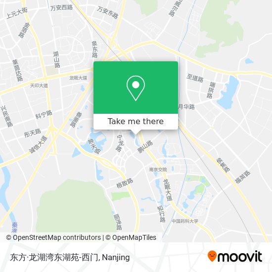 东方·龙湖湾东湖苑-西门 map