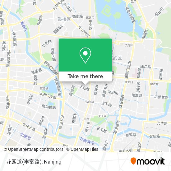 花园道(丰富路) map