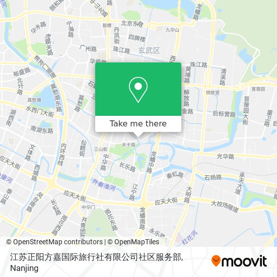 江苏正阳方嘉国际旅行社有限公司社区服务部 map