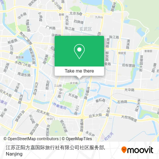 江苏正阳方嘉国际旅行社有限公司社区服务部 map