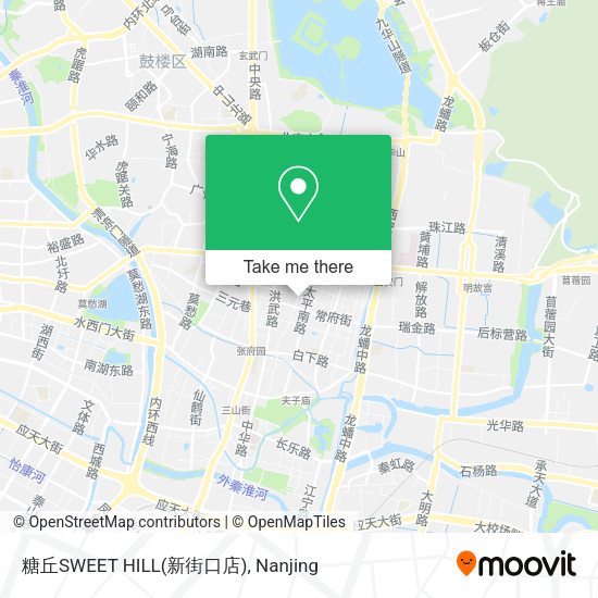 糖丘SWEET HILL(新街口店) map