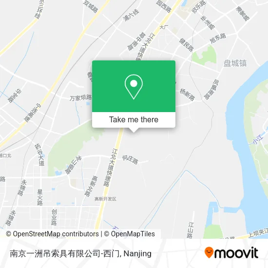 南京一洲吊索具有限公司-西门 map