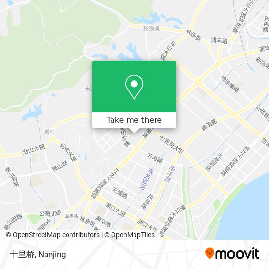 十里桥 map