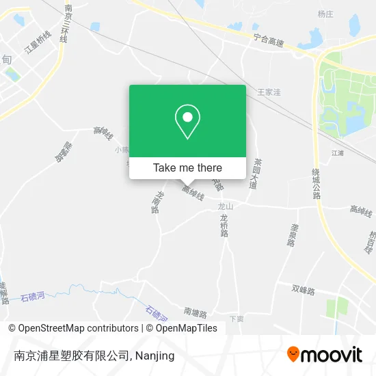 南京浦星塑胶有限公司 map
