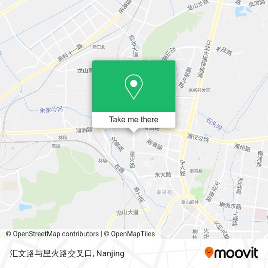 汇文路与星火路交叉口 map