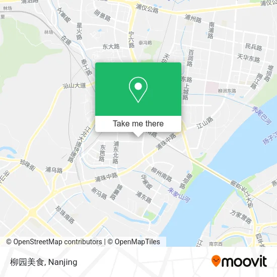 柳园美食 map