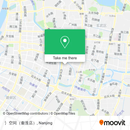 氵空间（秦淮店） map