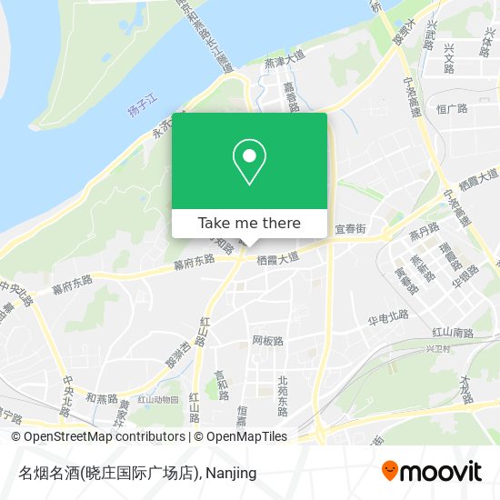 名烟名酒(晓庄国际广场店) map