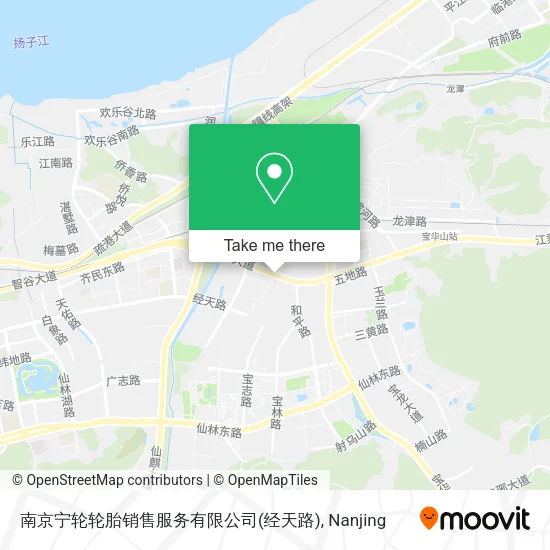 南京宁轮轮胎销售服务有限公司(经天路) map