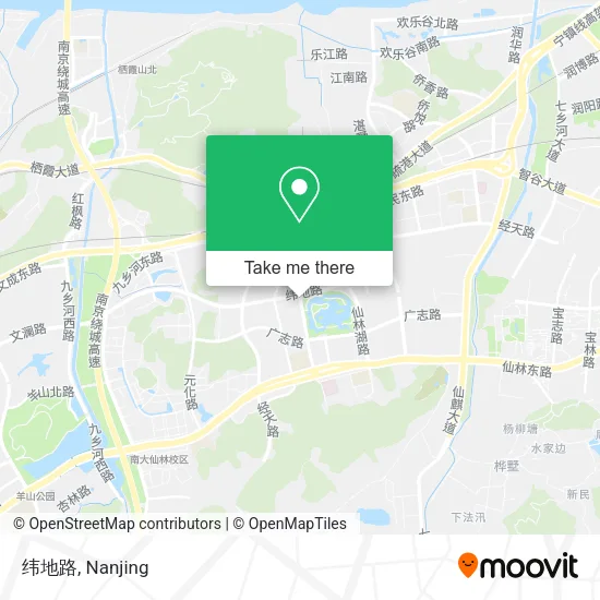 纬地路 map