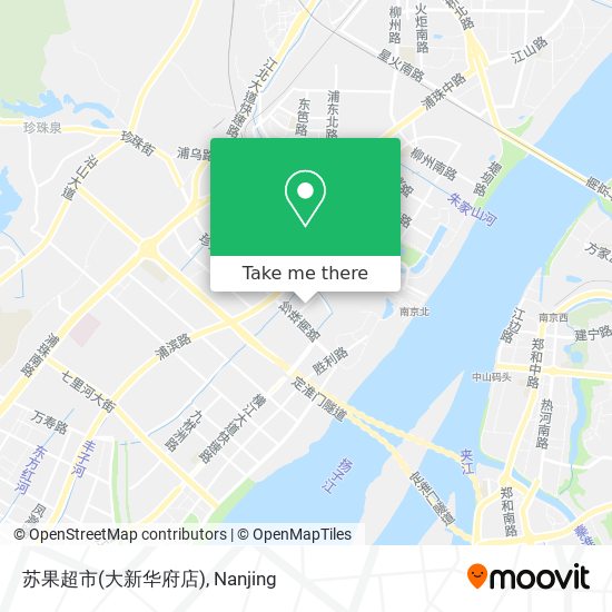 苏果超市(大新华府店) map