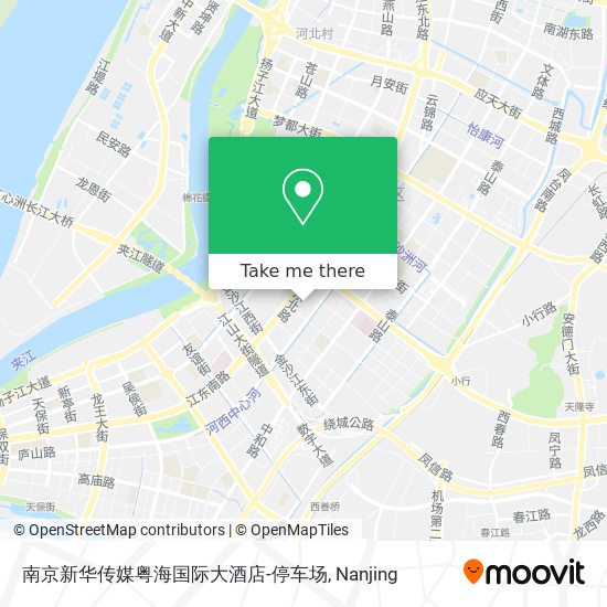 南京新华传媒粤海国际大酒店-停车场 map
