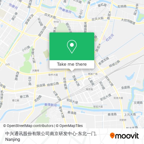中兴通讯股份有限公司南京研发中心-东北一门 map