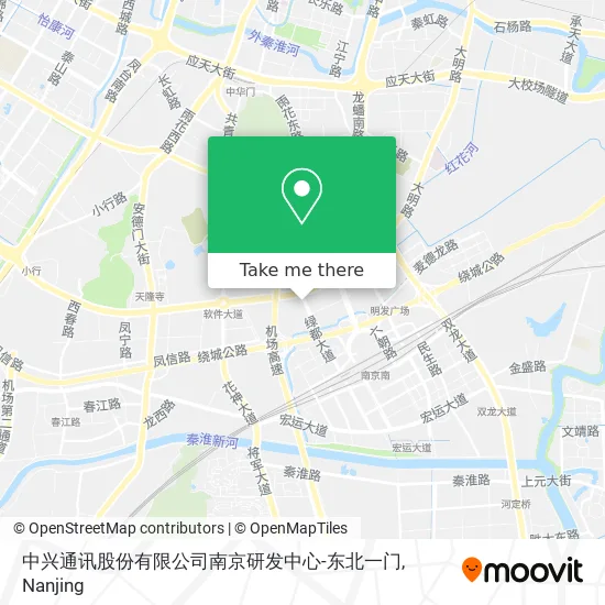中兴通讯股份有限公司南京研发中心-东北一门 map