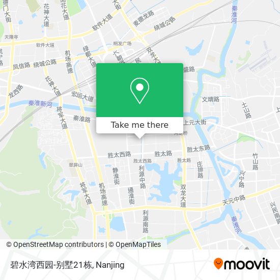 碧水湾西园-别墅21栋 map