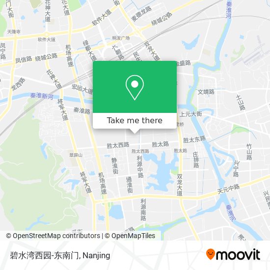 碧水湾西园-东南门 map