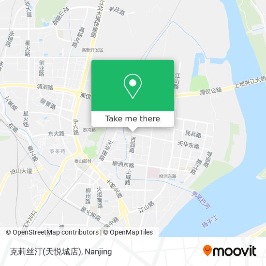 克莉丝汀(天悦城店) map