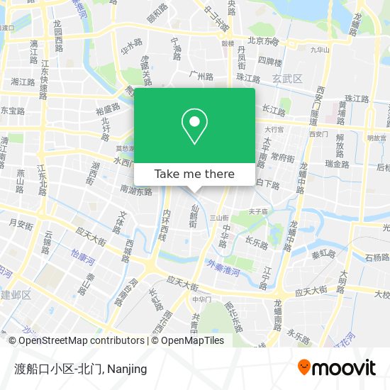渡船口小区-北门 map