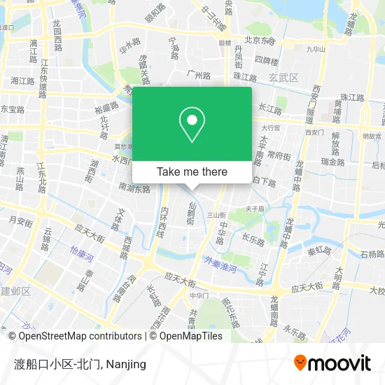 渡船口小区-北门 map