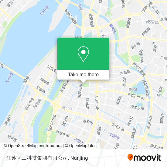 江苏南工科技集团有限公司 map