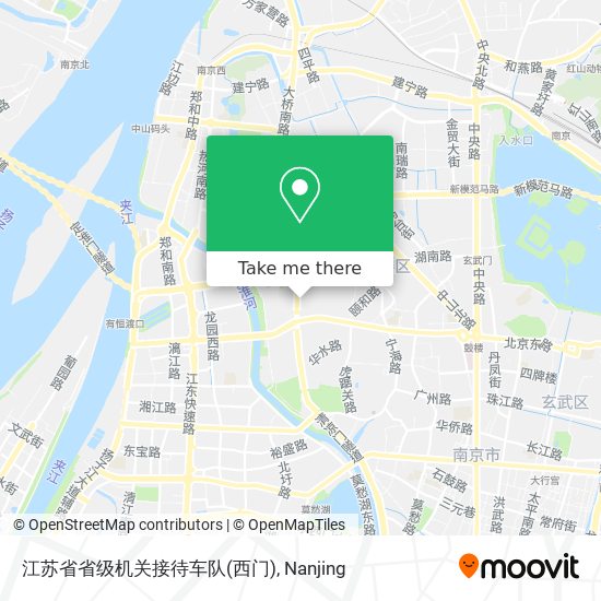 江苏省省级机关接待车队(西门) map
