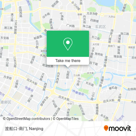渡船口-南门 map
