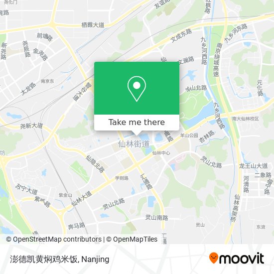 澎德凯黄焖鸡米饭 map