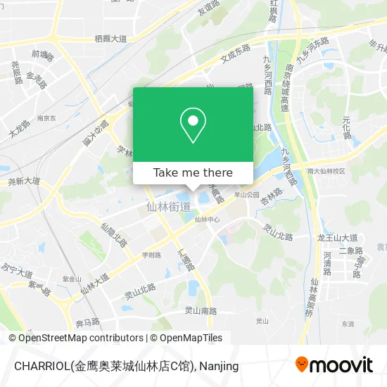 CHARRIOL(金鹰奥莱城仙林店C馆) map