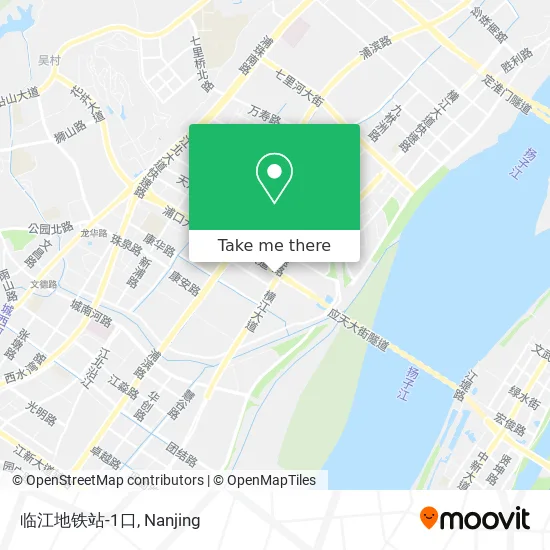 临江地铁站-1口 map