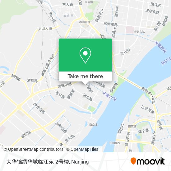 大华锦绣华城临江苑-2号楼 map