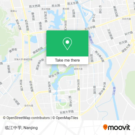 临江中学 map