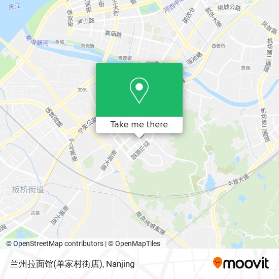 兰州拉面馆(单家村街店) map