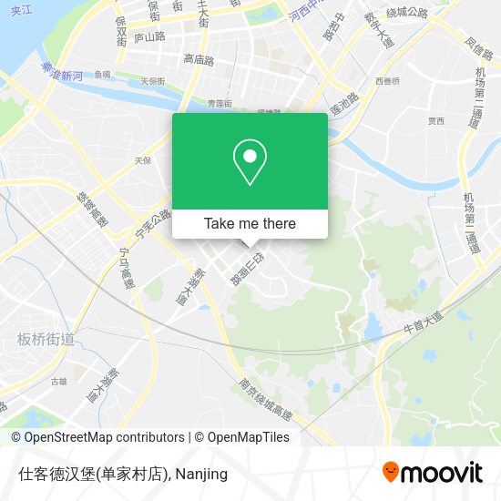 仕客德汉堡(单家村店) map