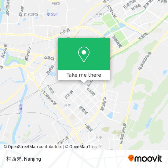 村西岗 map