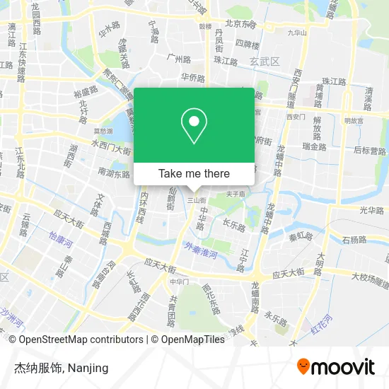 杰纳服饰 map