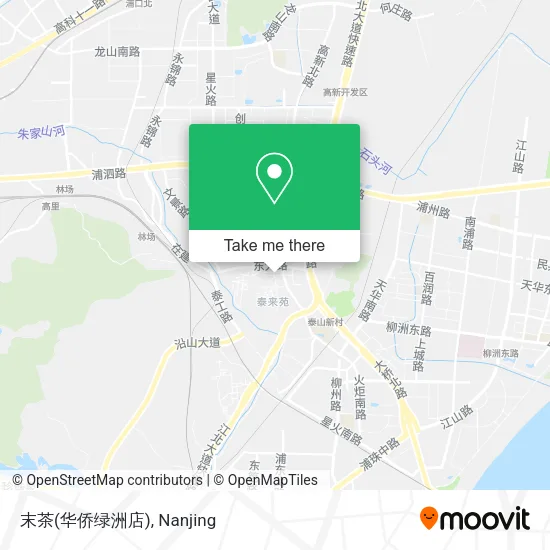 末茶(华侨绿洲店) map